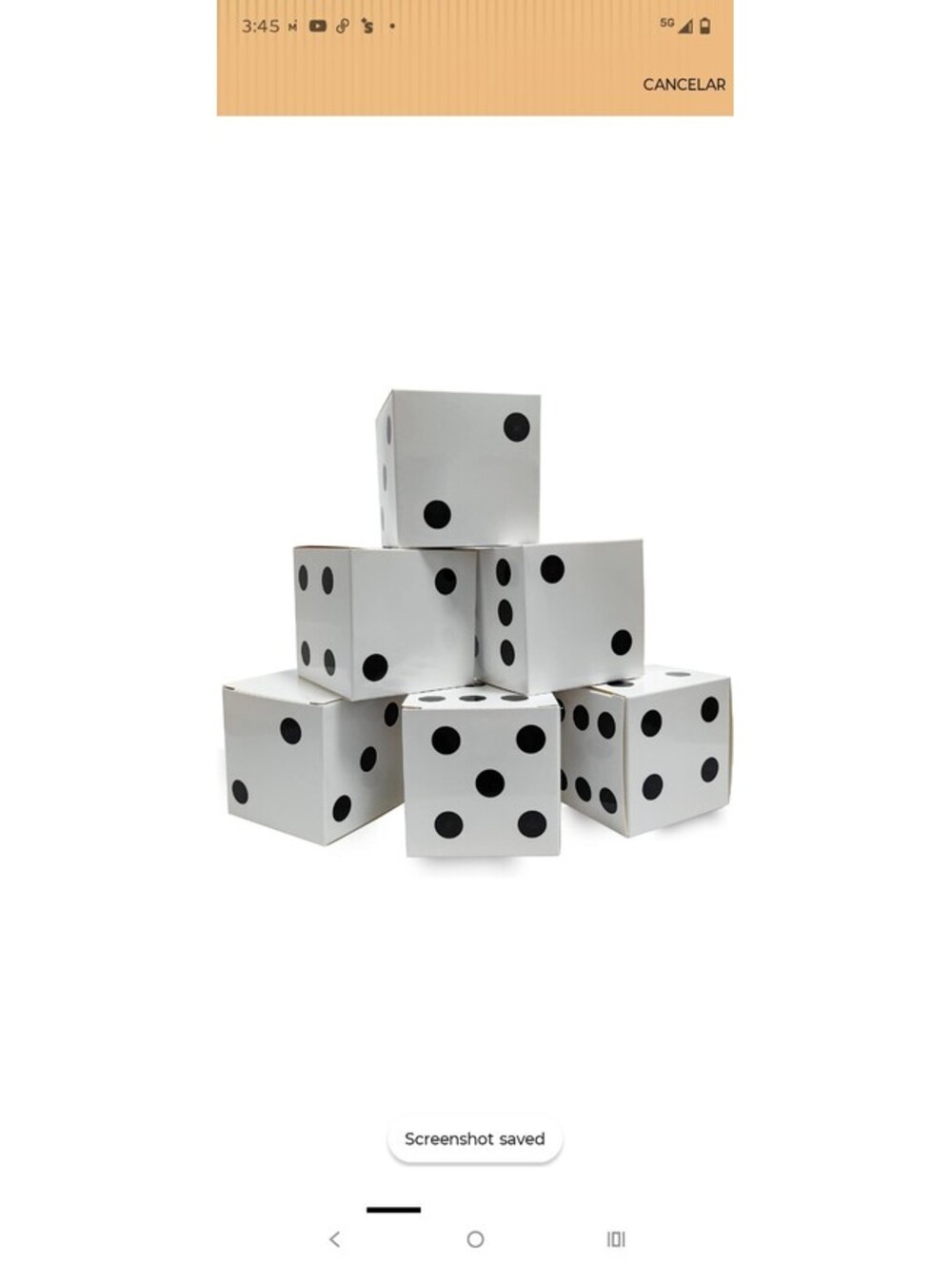 : 6 x 6 x 6 inch white dice favor boxes, bulk dice boxes for centerpieces, casin